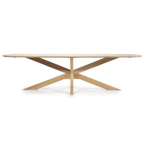 96141 Eettafel Nikki 280x100 - naturel