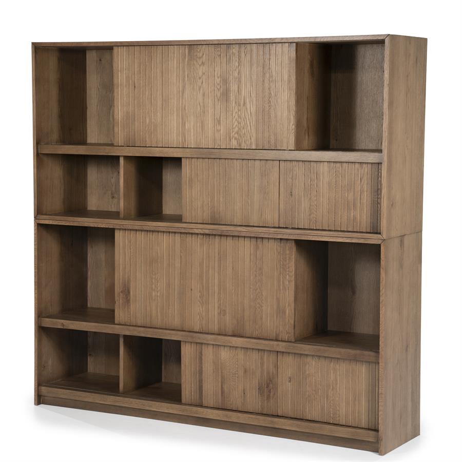 Boekenkast Milo - bruin - Afbeelding 6