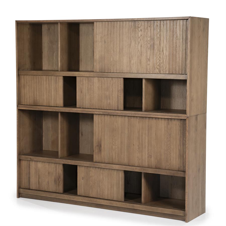 Boekenkast Milo - bruin - Afbeelding 8