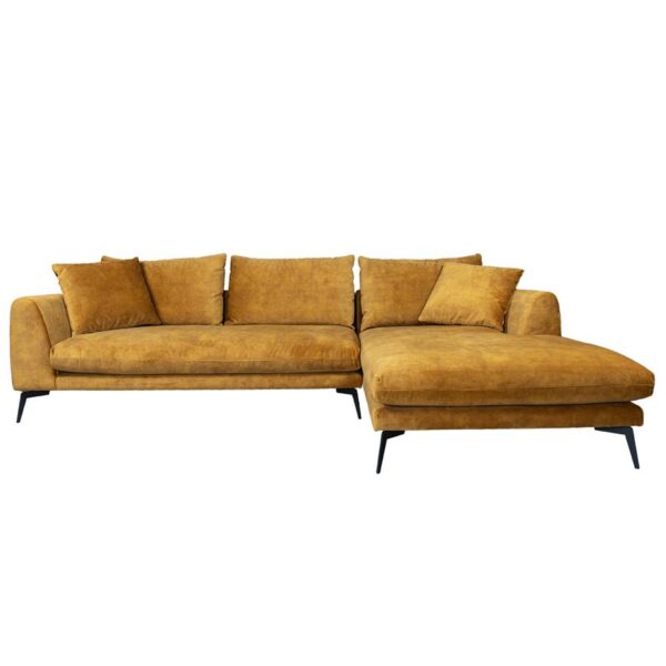 Nottingham  2 5-AL + Chaise R - Adore 015 Yellow Orange