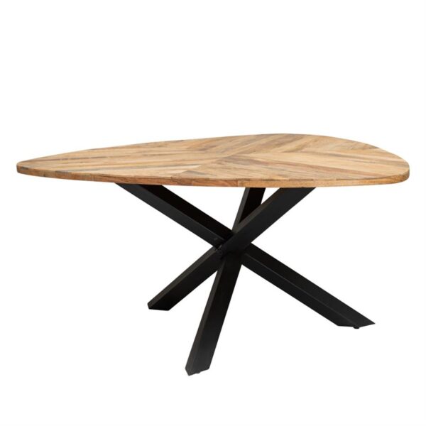 AA-0150N-1_11849 Trivero Eetkamertafel naturel 150 cm