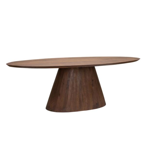 Premana Eetkamertafel bruin ovaal 240 cm