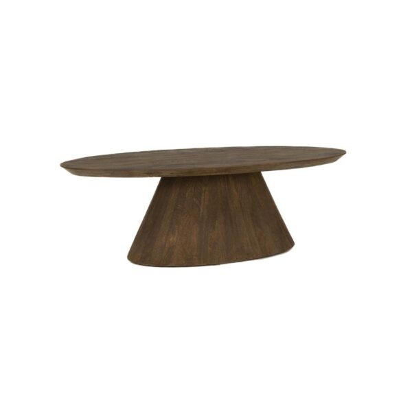Premana Salontafel bruin ovaal 135 cm