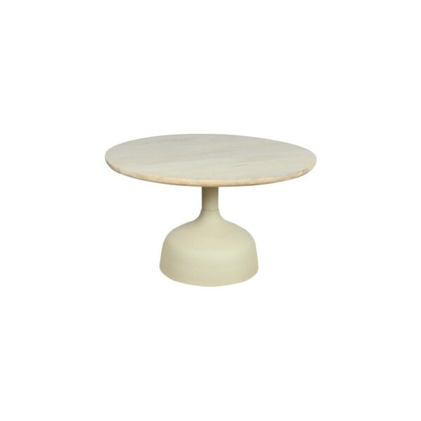 Elba Salontafel gebroken wit rond 70 cm