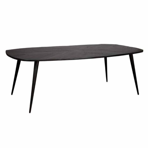 Giovanni Eetkamertafel zwart 180 cm