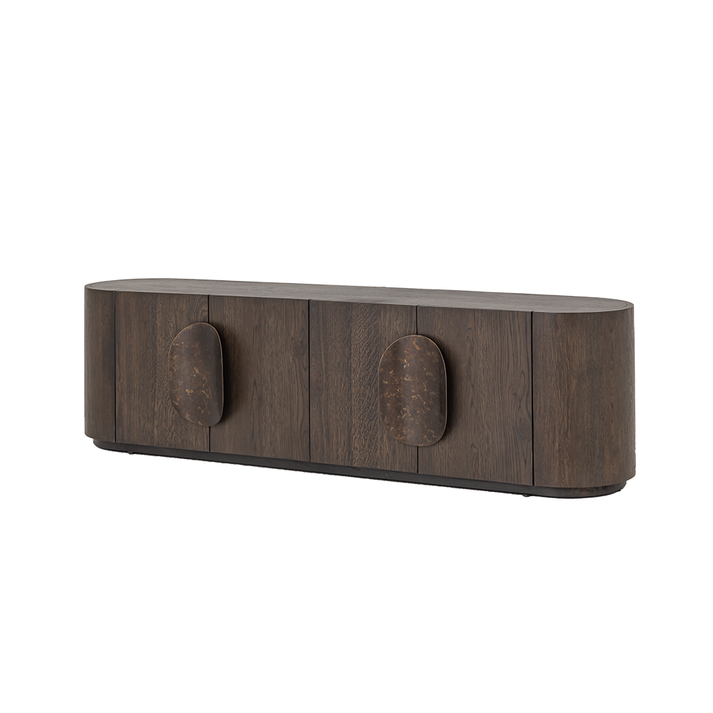 Allure TV-meubel donkerbruin 180 cm
