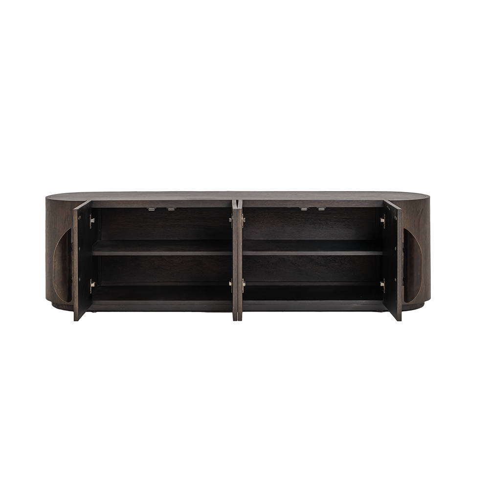 Allure TV-meubel donkerbruin 180 cm - Afbeelding 3