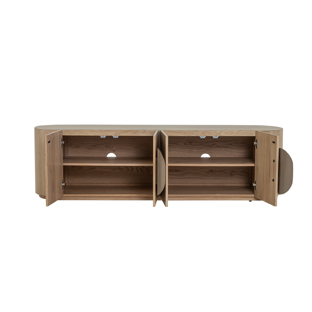 Allure TV-meubel white wash 180 cm - Afbeelding 3