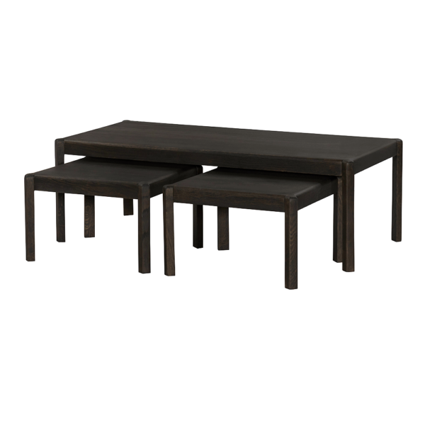 Amalfi Salontafel- en Bijzettafelset basalt vanaf 50 cm