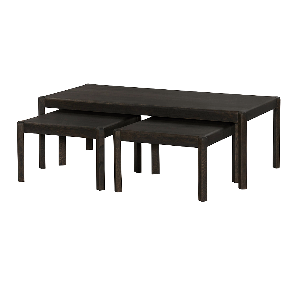 Amalfi Salontafel- en Bijzettafelset basalt vanaf 50 cm