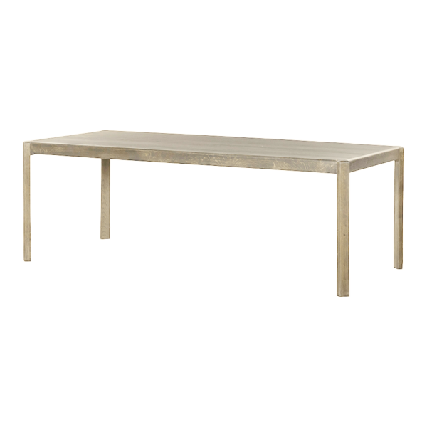 Amalfi Eetkamertafel white wash 180 cm