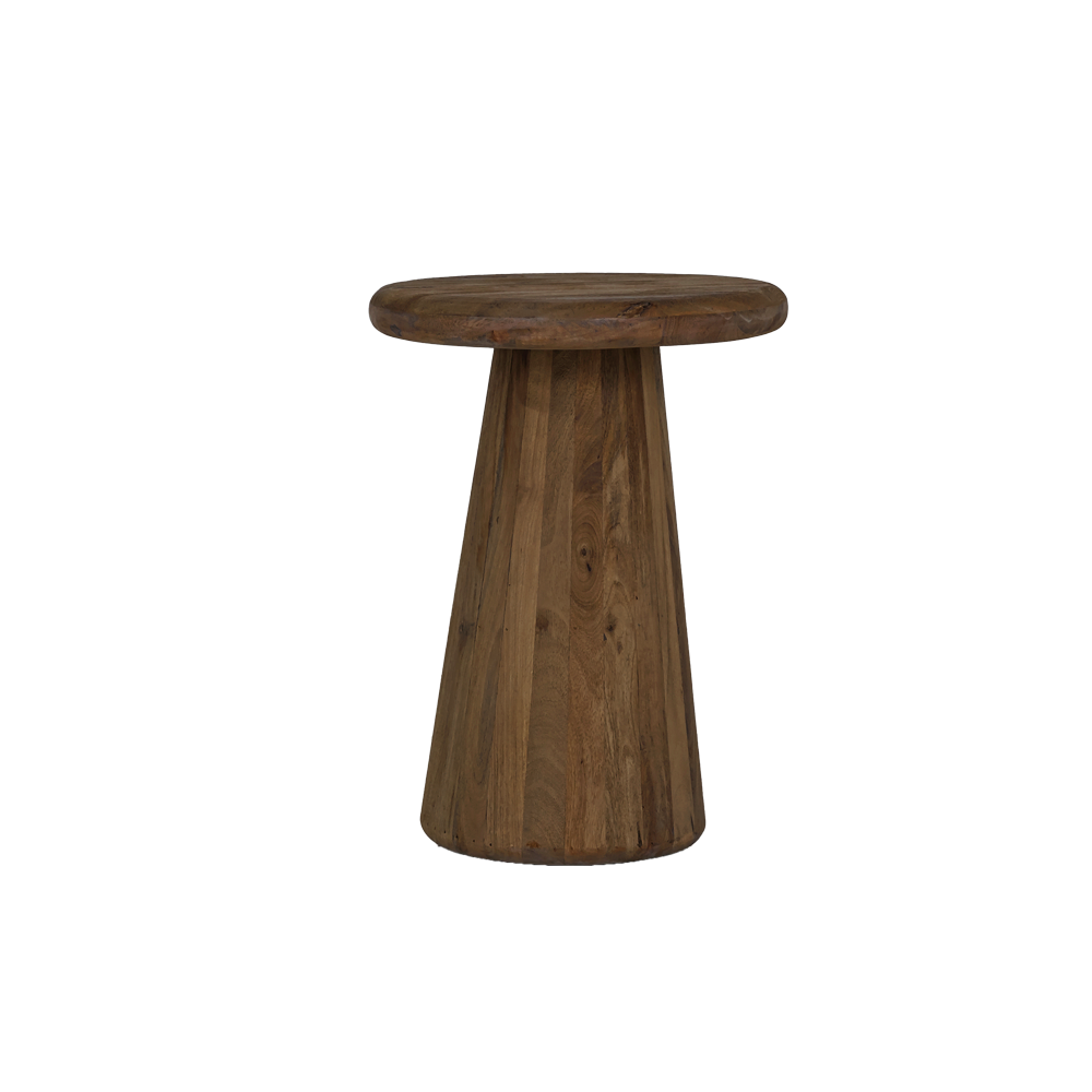 Asti Bijzettafel rond bruin 40 cm