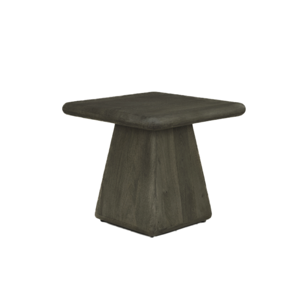 Asti Bijzettafel vierkant olijfbruin 60 cm