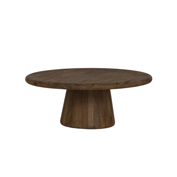 Asti Salontafel rond bruin 90 cm