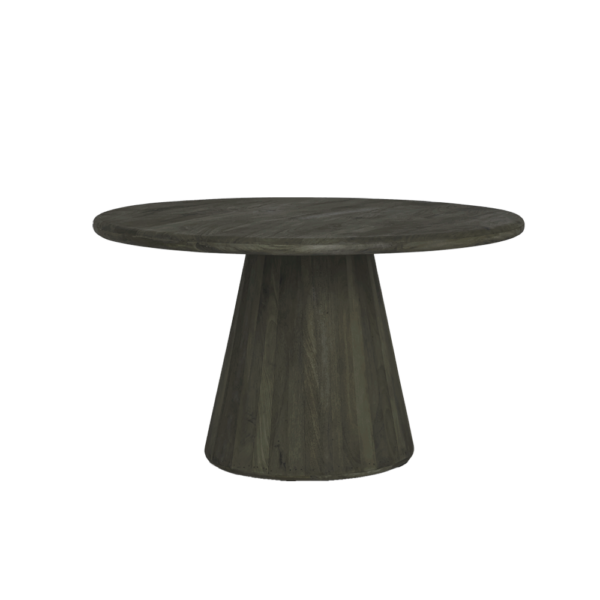 Asti_AA_0240_15789 Asti Eetkamertafel rond olijfbruin 150 cm