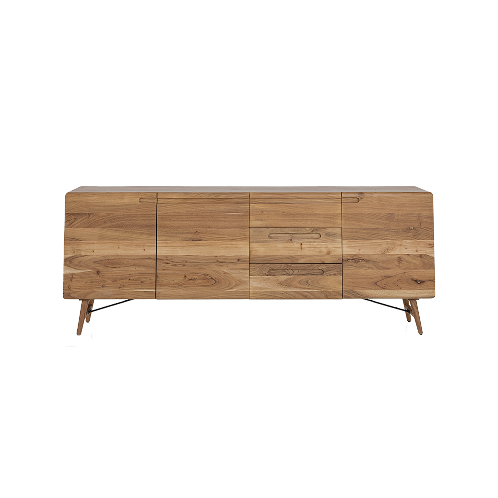 Aura Dressoir naturel 210 cm - Afbeelding 2