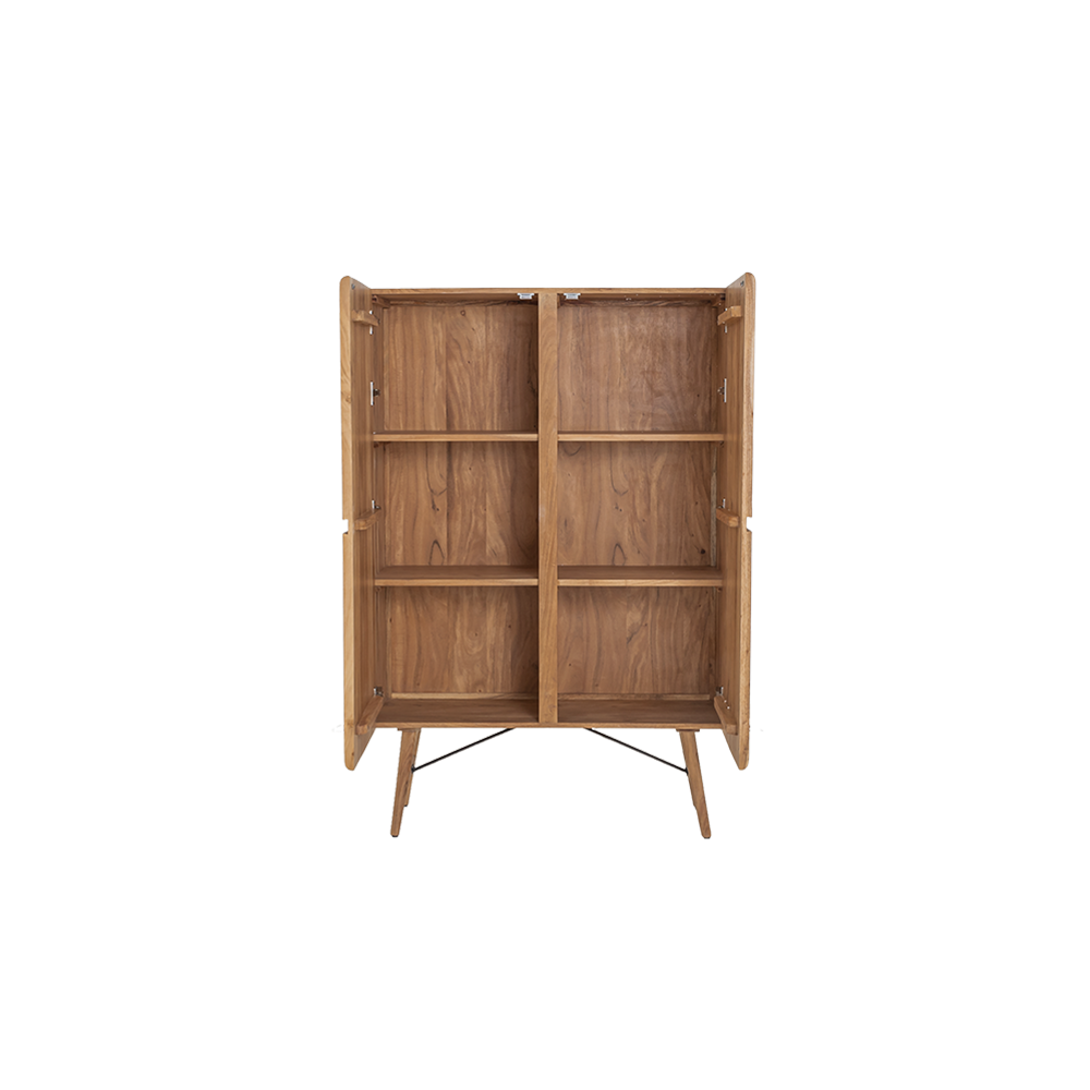 Aura Opbergkast naturel 100 cm - Afbeelding 3