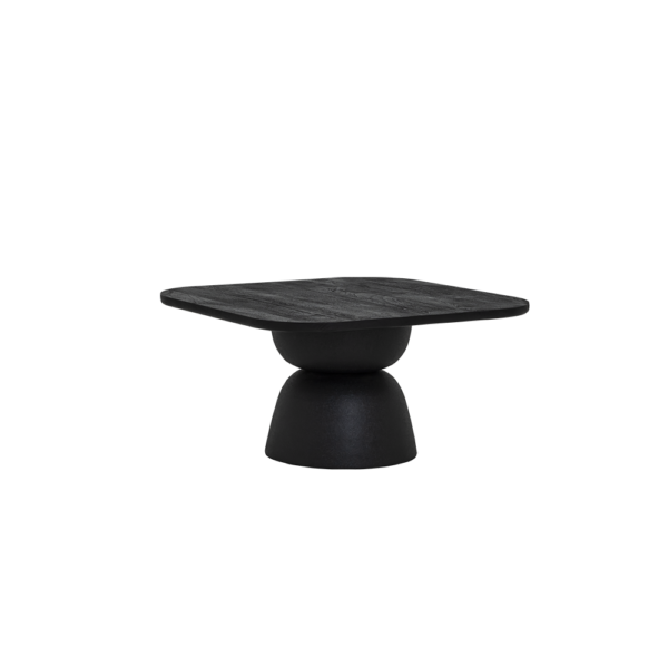 Barza Salontafel zwart 80 cm