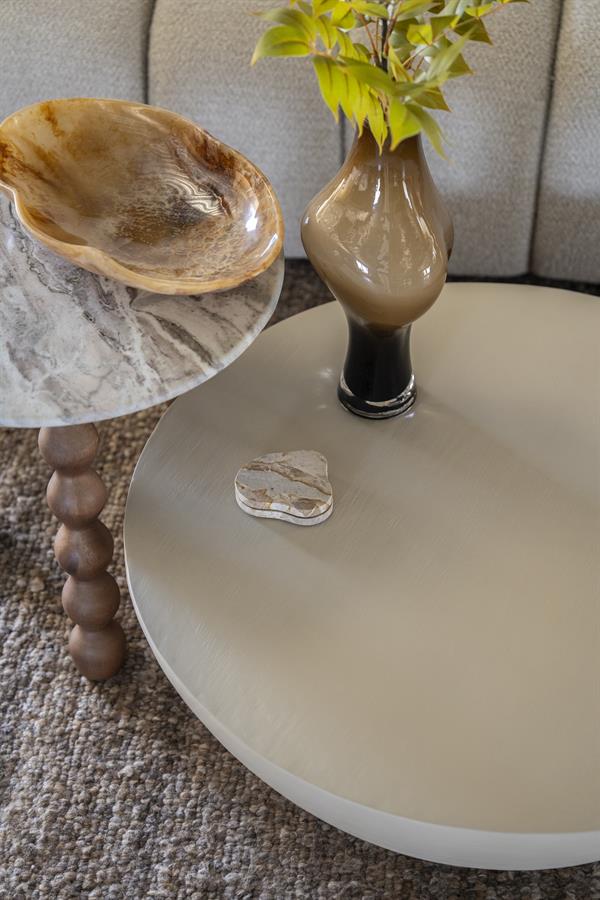 Coffee table Canto large - taupe - Afbeelding 4