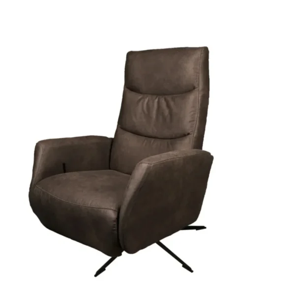Draai/Relaxfauteuil Nexus - Microvezel - Antraciet