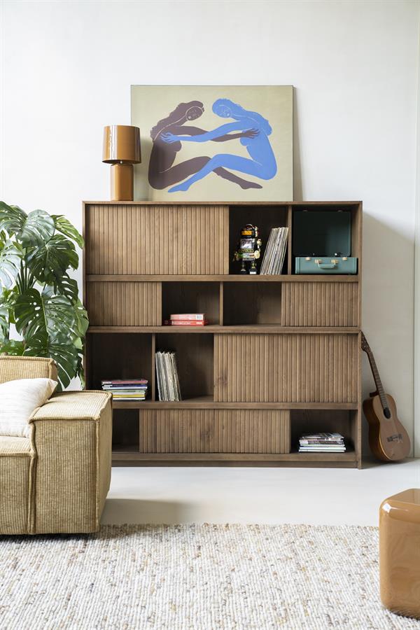 Boekenkast Milo - bruin - Afbeelding 12