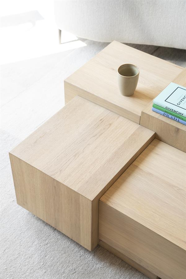 Salontafel Quinten vierkant - Afbeelding 2