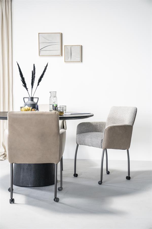 Eettafel Aron rond 130 - Afbeelding 9