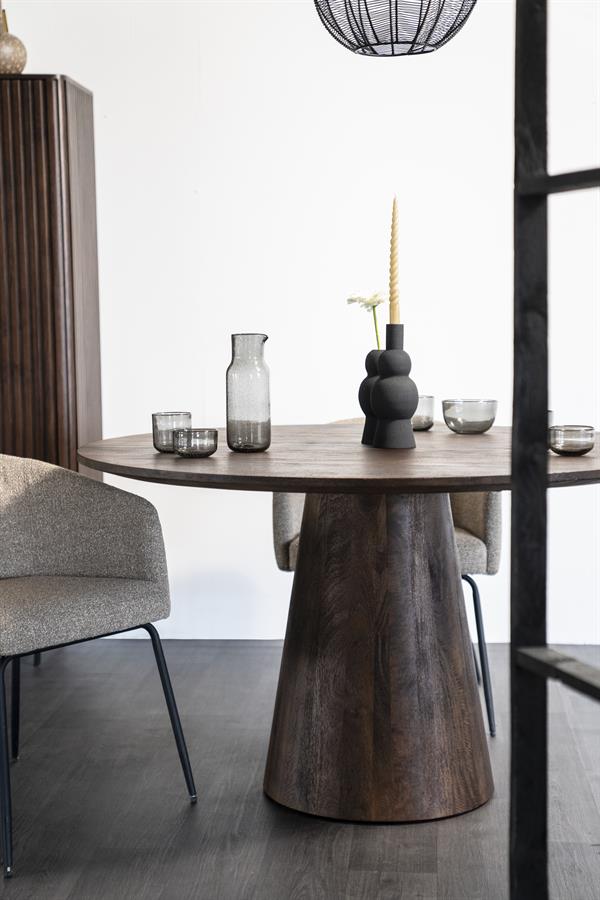Eettafel Aron rond 130 - Afbeelding 2