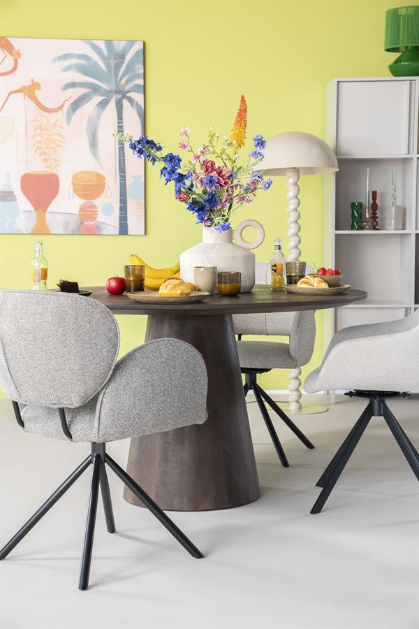 Eettafel Aron rond 130 - Afbeelding 4