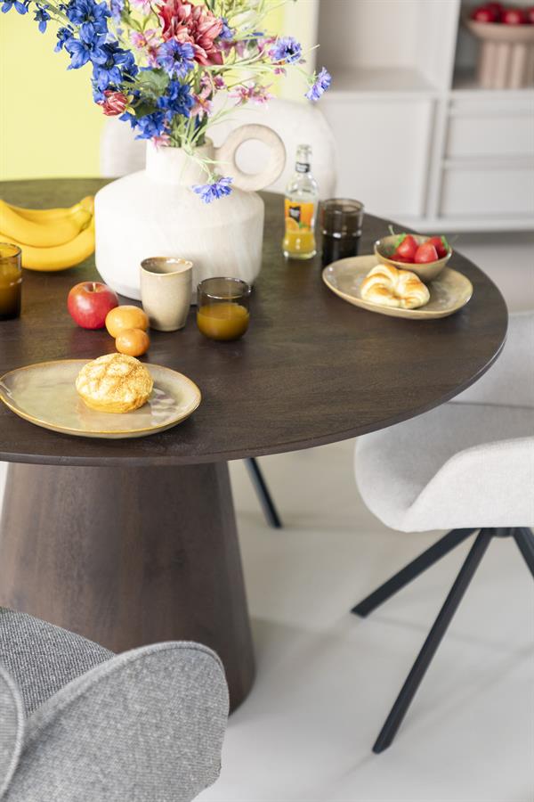 Eettafel Aron rond 130 - Afbeelding 5
