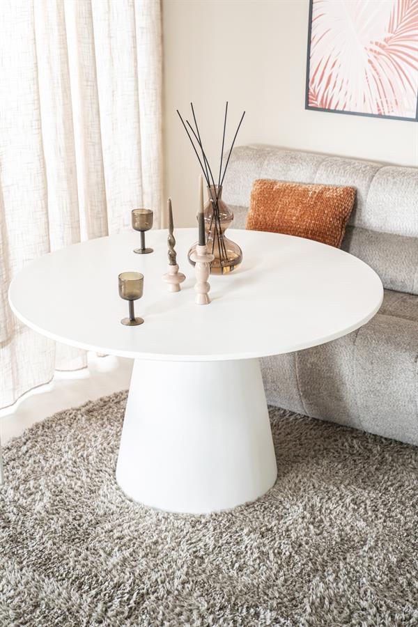 Eettafel Elin rond 130x76 - Afbeelding 6