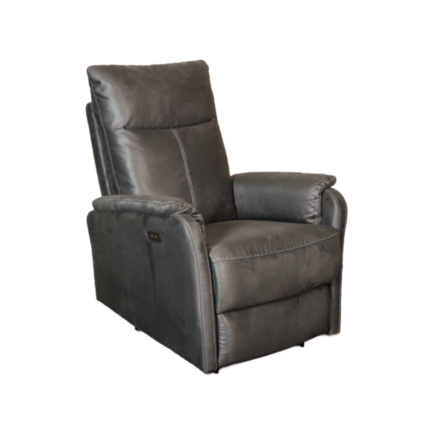Fauteuil Hamar - Microvezel - Antraciet