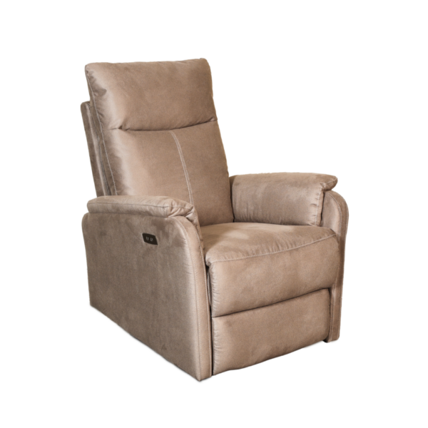 Fauteuil-Hamar-–-Microvezel-–-Taupe-3 Fauteuil Hamar - Microvezel - Taupe