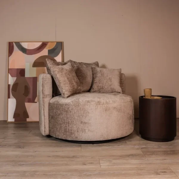 Fauteuil Louvre - Taupe