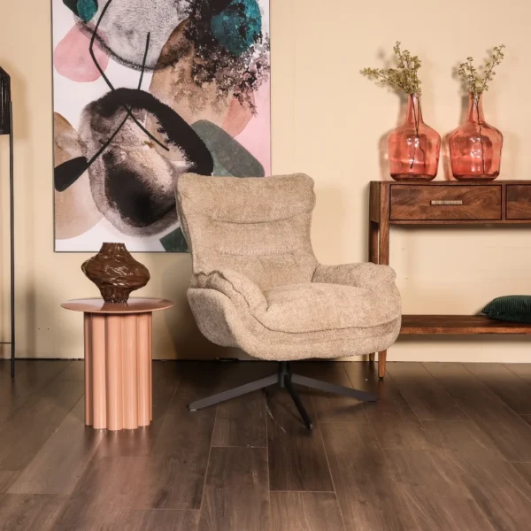 Fauteuil Orense - Boucle - Zand