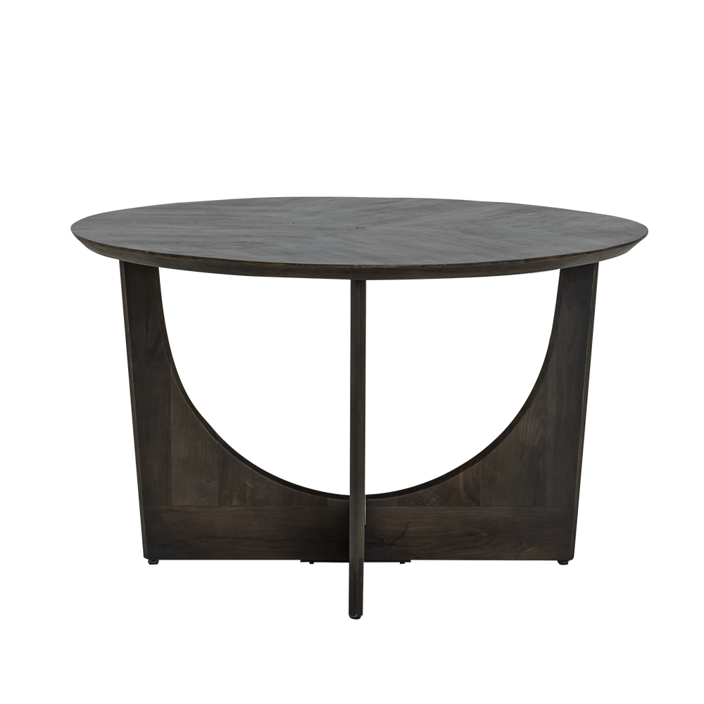 Fermo Eetkamertafel rond olijfbruin 130 cm - Afbeelding 2