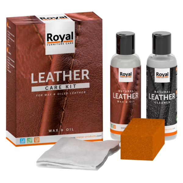 Leather Care Kit for - Wax & Oil - 150 ml