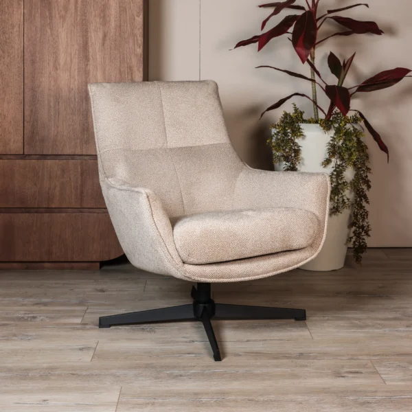 Jeha_16_Sept_Vierkant-045-scaled Fauteuil Oscar - Geweven stof - Zand