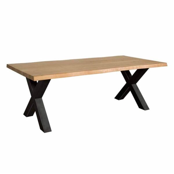 NA-0310-N-1_13702 Xara Eetkamertafel naturel 160 cm