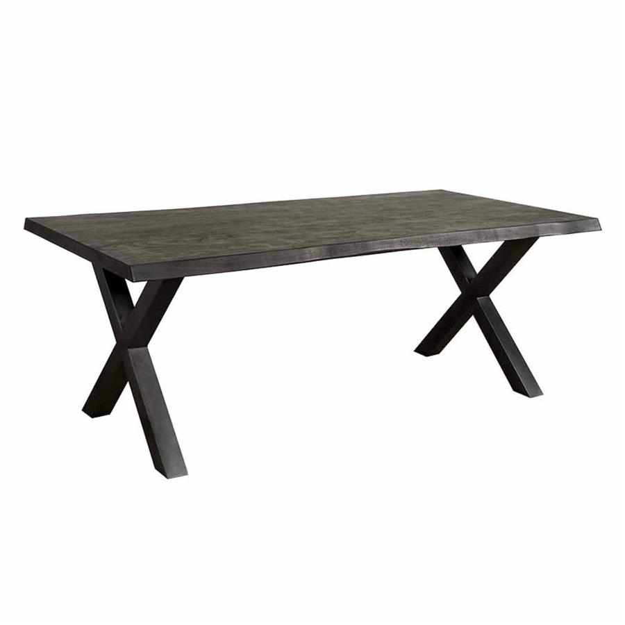Xara Eetkamertafel zwart 180 cm