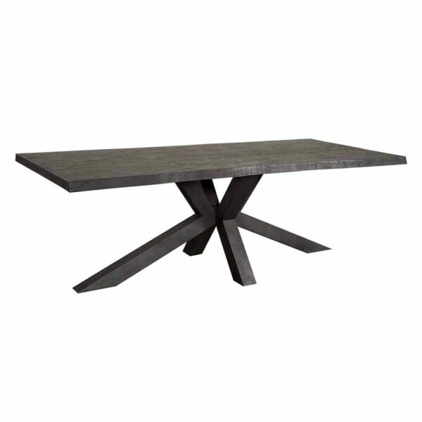 NA-0322-B-1_13651 Sovana Eetkamertafel zwart 200 cm