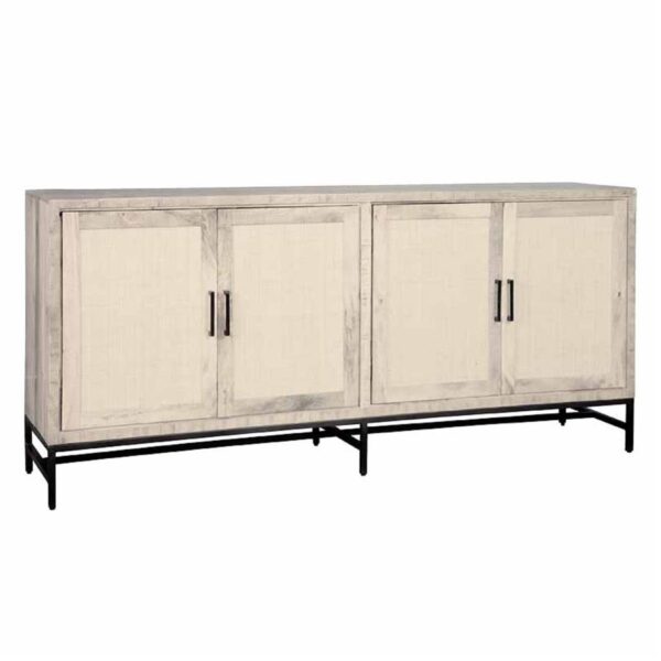 Carini Dressoir gebroken wit 200 cm