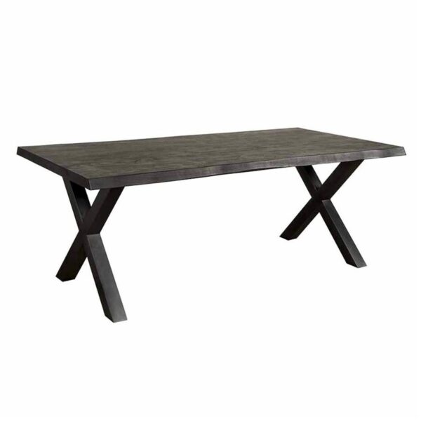 Xara Eetkamertafel zwart 200 cm