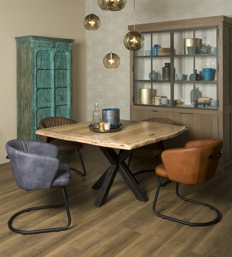Soria Eetkamertafel vierkant 150 cm - Afbeelding 2