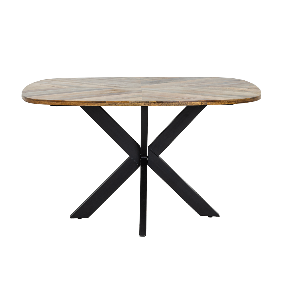 Silvi Eetkamertafel naturel 130 cm - Afbeelding 2