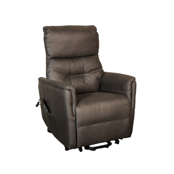 Sta-op Relaxfauteuil Himolax - Microvezel - Antraciet