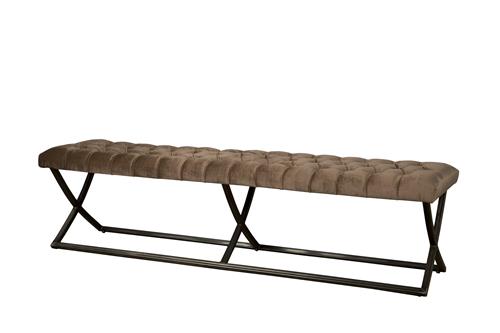 Bolton Bankje 185 - fabric Genova Taupe 101