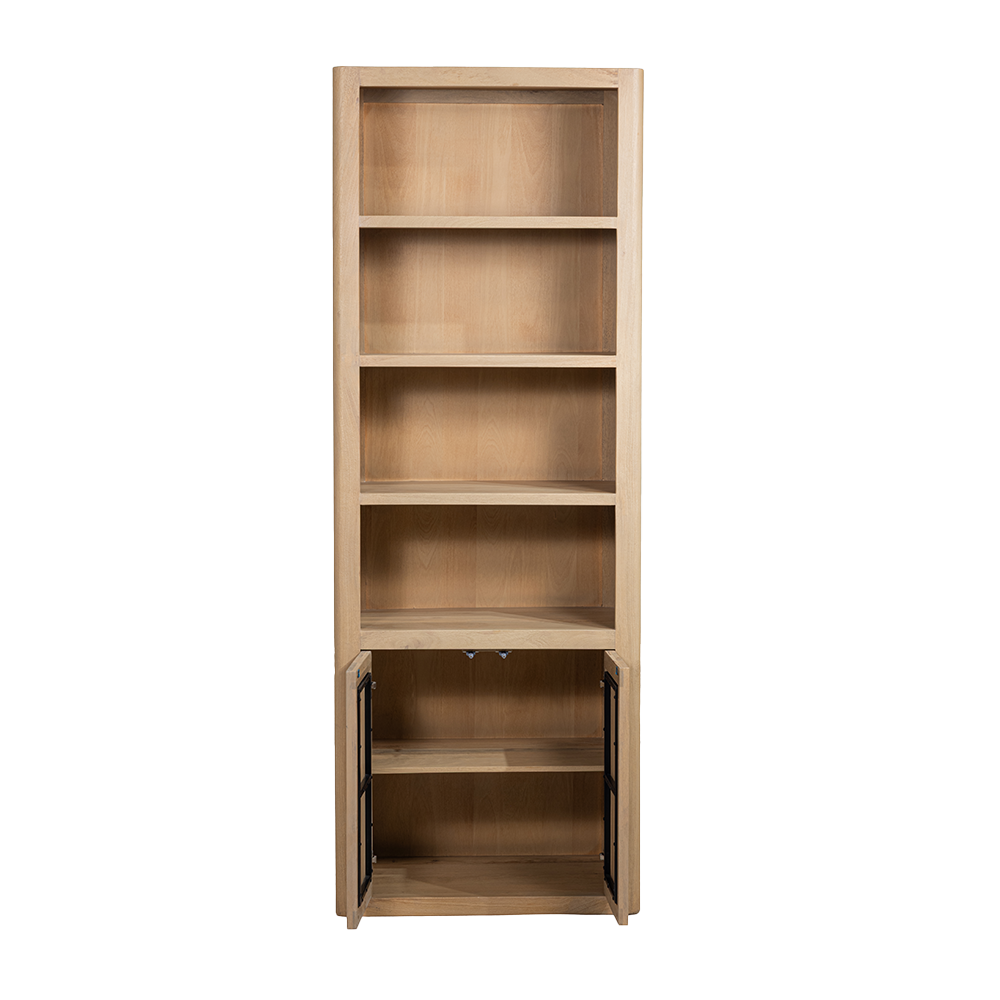 Tenna Boekenkast naturel 80 cm - Afbeelding 3