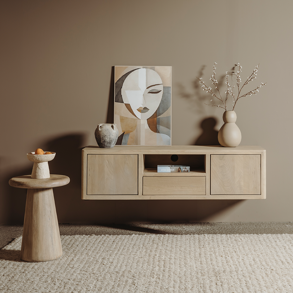 Tenna TV-meubel naturel 150 cm - Afbeelding 4