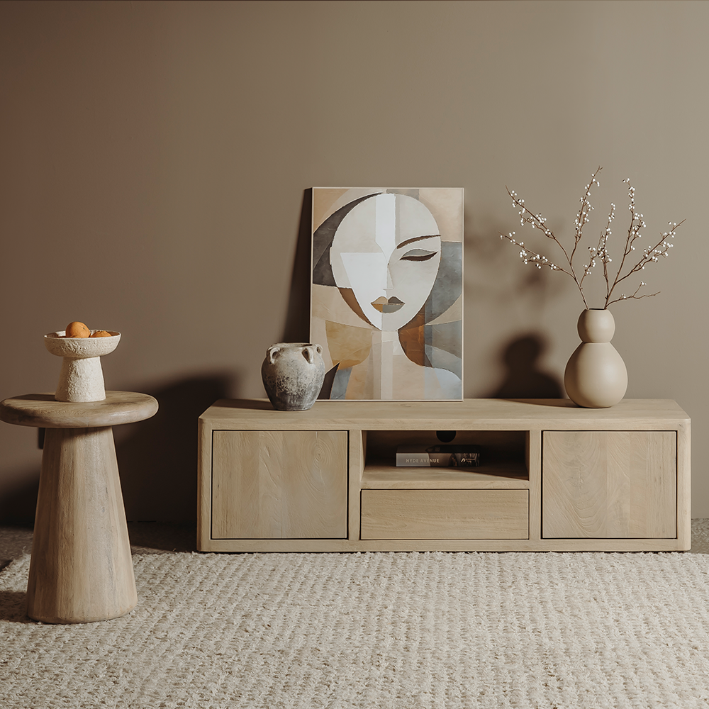 Tenna TV-meubel naturel 150 cm - Afbeelding 5